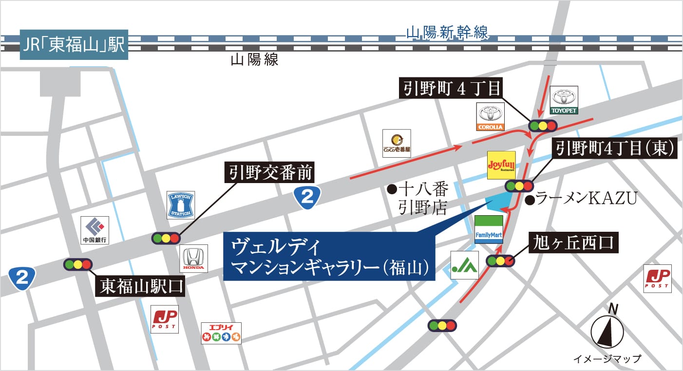 ギャラリー地図